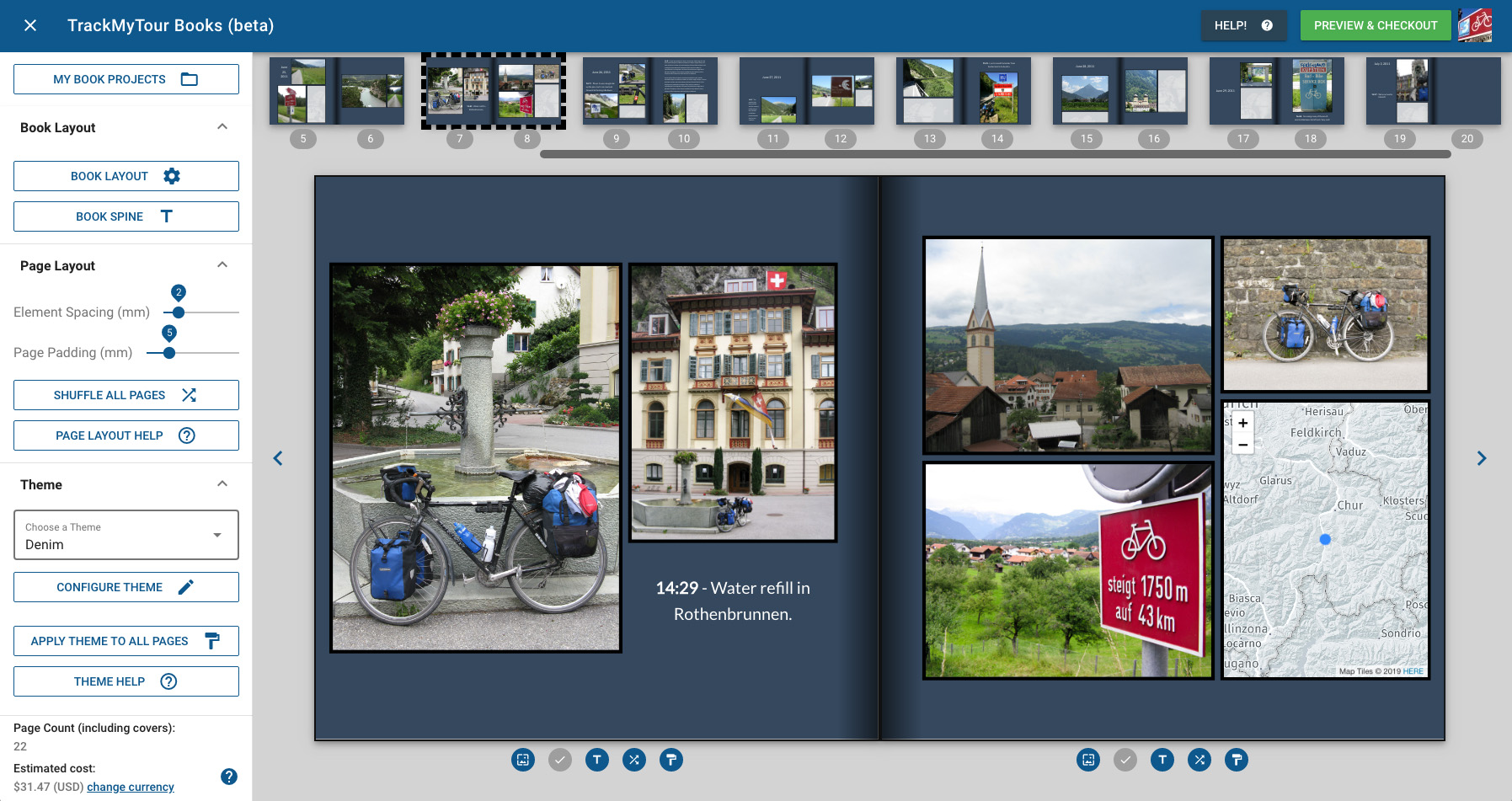 TrackMyTour Books Editor